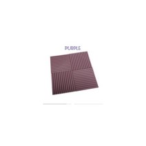 차음 시트 흡음판 방음 보드 블럭 벽 스튜디오 시트지, 4pcs(Trial Pack), Purple
