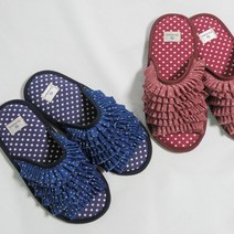 포리빙 레이스 여성 거실화