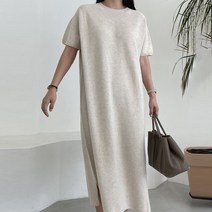 홀가먼트 간절기 루즈 원피스