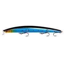 빅 베이트 루어 레이저 하드 인공 미끼 크랭크베이트 1 개 18cm 24g 플라스틱 큰 인조 물고기 바다 낚시, 15 16