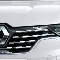 디꼬망드 르노 스포츠 스티커 삼성 SM6 XM3 QM6, 01.RENAULT 2p / 블랙 / S
