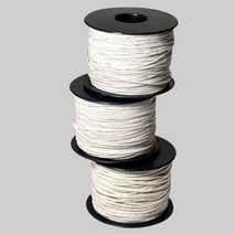 스모크리스 무코팅 심지 1m 5m 1롤 소이 왁스 파라핀 젤 팜 비즈 밀랍 캔들 향초 양초 만들기, 6호(1롤)