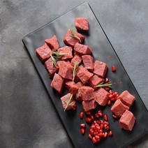 헬스꼬기 지방제한 소고기 부채살, 1개, 200g, 큐브