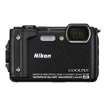 Nikon 디지털 카메라 COOLPIX W300 BK 쿨픽스 1605 만 화소 블랙 방수 내한 방진, 상품명참조