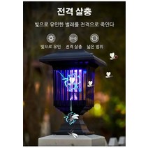 COVANK 1/1+1 태양열 모기 퇴치등 캠핑 모기퇴치기 낮 충전/밤 모기퇴치/시간과 노동력을 절약하다, 삽지 타입 (자외선 모기 퇴치 + 라이트 조명) *2