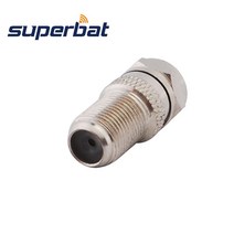 광점퍼코드 광케이블공사 옵티컬케이블 Superbat-F 어댑터 F 수-암 스트레이트 RF 동축 커넥터 5 개입, 한개옵션0