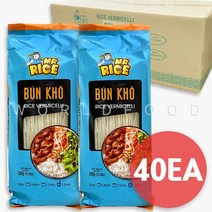 월드푸드 베트남 쌀국수 건면 두이안 분코 1.2mm BUN KHO 300g 박스 40개입