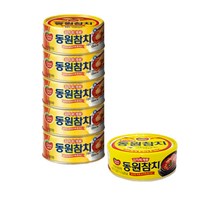 동원참치 김치찌개용 참치캔 통조림 100g X 6개 / 210g X 6개