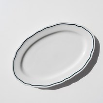 턱스톤 찰스톤 빈티지 파스타 브런치 명품 수입 오벌접시 M