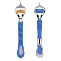 큐지오 질레트 호환 면도기 핸들, 1개, 퓨전 호환용 면도기 손잡이 핸들