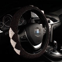 SKANDSALO 핸들커버 핸들세트 사계절 통용 여름시즌 자동차 미끄럼방지 통기성 수공업 야광 차량커버, 기본