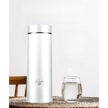 휴대용 전기포트 보온 텀블러 커피 차 컵라면 분유 물 끓이기 데우기 죽끓이기 400ML, D핑크-물+스튜