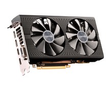 중고 사파이어 비디오 카드 RX 580 2048SP 4GB 256Bit GDDR5 그래픽 AMD 500 시리즈 VGA 32GB U 디스크 포함