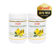 하이웰 뉴질랜드 달맞이꽃오일 1000 300정 2개 감마리놀렌산 달맞이유 달맞이 종자유 뉴질랜드