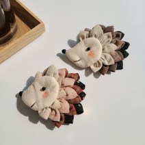 정다운공방 수제 고슴도치 브로치 코사지 - 핸드메이드 퀼트완제품