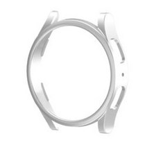 럽미리브 갤럭시워치5 호환 보호 케이스, 44mm, 실버
