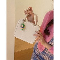 20대 여성 미니 크로스 백 파스텔 컬러 패션 핸드백 비스킷 정사각형 가방 다목적 어깨 크로스 바디 백