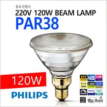 PAR38 120W 조명 할로겐전구 포인트조명 다운라이트, E26