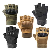 바이크장갑 오토바이 반장갑 모음 클래식 너클가드, F타입-블랙