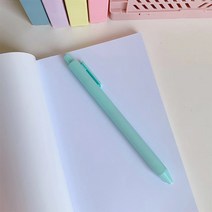 일호장신구 달콤 마카롱 젤펜 파스텔 컬러 중성 볼펜, 달콤마카롱젤펜(스카이)