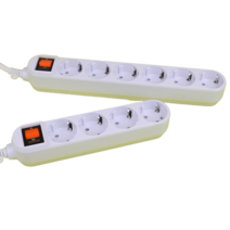 납작멀티탭 다이소 콘센트 캠핑 전기 연결선 스위치 4구 6구, 4구 1.5M