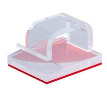 데이터 라인 케이블 정렬 및 고정 장치 50 케이블 클램프 본딩 케이블 스토리지 와이어 랙 케이블 관리 (투명), 하나, 투명한