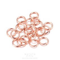 마타타 비즈공예 재료 O링 오링 연결고리 구슬 공예(3mm부터8mm까지), 3mm(3g), 1.골드