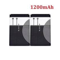 견고한 대용량 골드 BL-5C 3.7V 0.8Ah/1.02Ah/1.2Ah 배터리 노키아 2610 1100 6230 N70 N71 N72 N91, 06 YELLOW