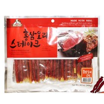 면역력UP 3개월강아지 홍삼개껌 대용량 반려견 소형견 이갈이 애견껌, 1개