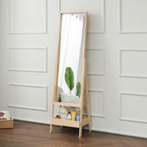 마리메종 페어 원목 수납전신거울 좌식화장대A, 내추럴