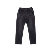 [레노마키즈] 기모안감으로 보온성이 우수한 세미베기핏 데님 청바지