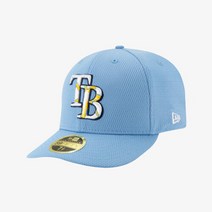 뉴에라 뉴에라모자 NQBB 12295134 MLB 템파베이 레이스 배팅 로우 프로파일 사이즈캡, 778
