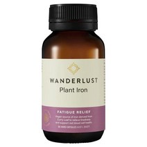 뉴질랜드직구 원더러스트 비타민 C Plant Iron 철분 gluten free 60capsule 1Pack, 수량, 상세참조