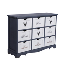 프로방스가구 나비장 콘솔수납장 원목고가구, C + A