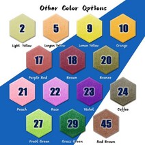 테이프가 어쿠스틱 패널 스튜디오 홈 개선 벽 장식 룸 방음 흡음 12 개, 216.Customized Color - 12mm Hi