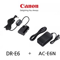 ACK-E6N 전원어댑터키트, 정품 DC커플러 DR-E6