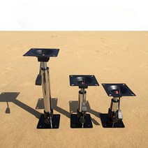 요트좌석 리프팅 베이스 360도 회전 쿠션 시트 브래킷, 회전 리프팅 알루미늄 합금 베이스(32-46)