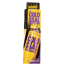 메이블린 뉴욕 콜로썰 워터프루프 마스카라 9.2ml, 리얼 블랙, 4개