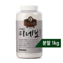 인산가 (주)인산가 정품 프리미엄 5회 죽염 신제품 미네보 분말 1Kg 인산죽염 + 홍삼초코크런치(49g), 1박스
