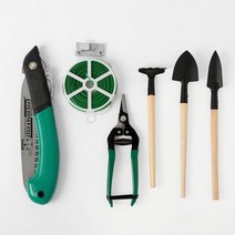 화단가꾸기 그린 원예 도구 6종세트 공구 농기구 원예 텃밭 공구 화단가꾸기 농기구 세트 도구, ♬본 상품 선택하기_KIRetail™