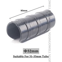 그로우텐트 식물재배온실 필름 걸쇠 농장 해충 방제 그물 고정 클립 양산 설치 부품 식물 성장 텐트 액세, 05 32mm(Black)