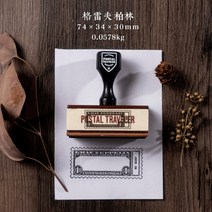 나무 손잡이 빈티지 오래된 프레임 스탬프 고무 카드 제작 스크랩북 DIY 라벨 표준 공예 용품, 06 F