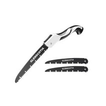 파르고 SK5 합금 강-3면 톱니 고속 절단 접이식 톱 + 톱날 세트 구성, PSSB2