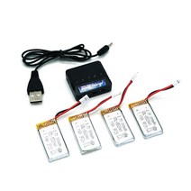 WLtoys(윌토이) (윌토이)WL Tech V911S 4채널 입문용 RC헬기 전동헬기 헬리콥터, V911S 배터리 패키지-1