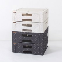 [홈앤하우스] 메이븐 프리미엄 리빙박스 40L 2P, 단품
