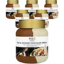 영국 막스앤스펜서 밀크 & 쿠키 초콜릿 스프레드 400g, ６개　(개당 12,500원 - 코드216p)