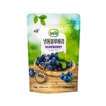 [뉴뜨레] 냉동 블루베리홀 1kg, 3개