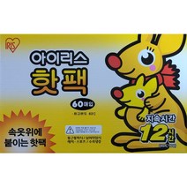 아이리스 핫팩 속옷위에 붙이는 핫팩 캠핑 60매입