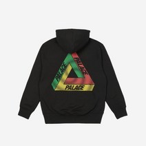 팔라스 스월 트라이퍼그 후드 블랙 22FW Palace Swirl TriFerg Hood Black