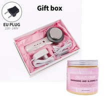 고주파 미용 관리 캐비테이션 초음파 적외선 바디 3-in-1 슬리밍 마사지 리프팅 장치 뚱뚱한 버너 체중 감량 기계 슬리밍 크림, eu 플러그 위드 크림